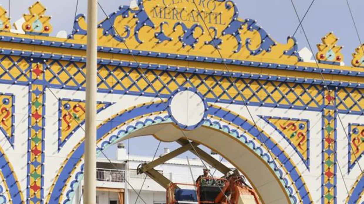 Montaje de la portada de la Feria