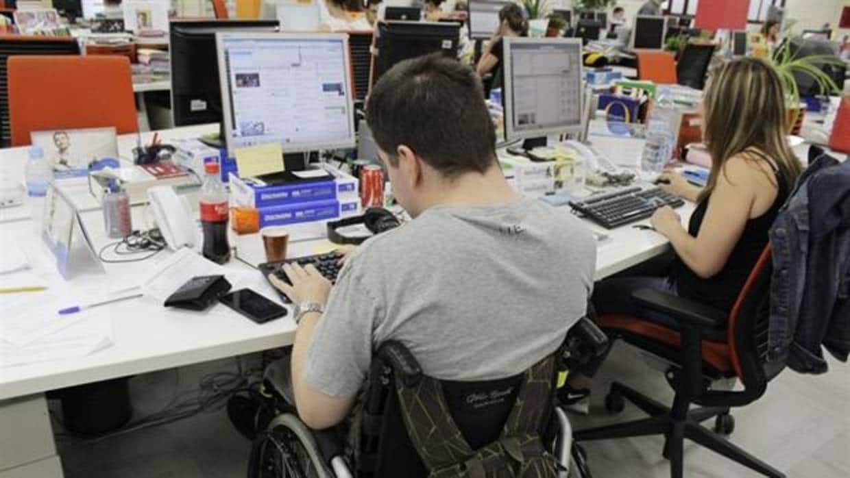 La contratación de personas con alguna discapacidad se ha incrementado en Sevilla un 23,3 por ciento