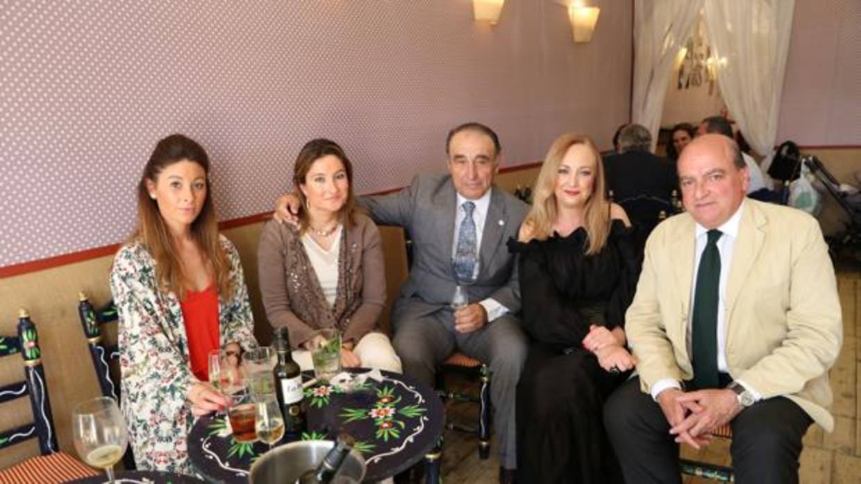 Sandra Astorga, María Paz Gallardo, Ricardo Gallardo, Mercedes Morón, Luis Miguel Martín Rubio