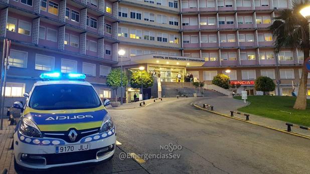 Un hombre en busca y captura sufre un accidente de tráfico y es detenido en Sevilla