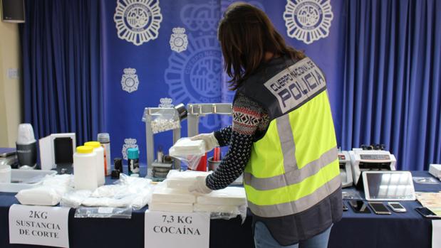 La Policía Nacional intercepta más de siete kilos de cocaína en Sevilla