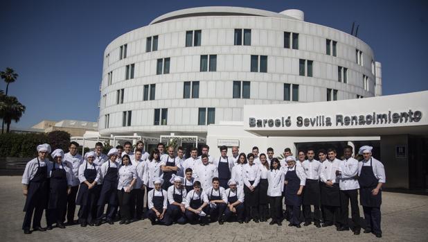 La Escuela de Hostelería de Cruzcampo se traslada al Barceló Renacimiento de Sevilla