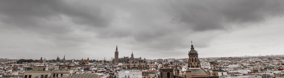 El cielo nublado, una constante en estos días de junio