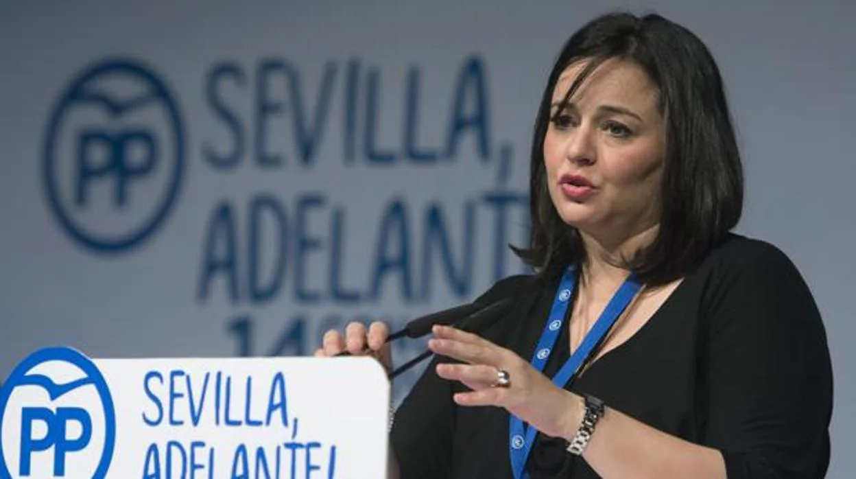 La presidenta del PP de Sevilla, Virginia Pérez