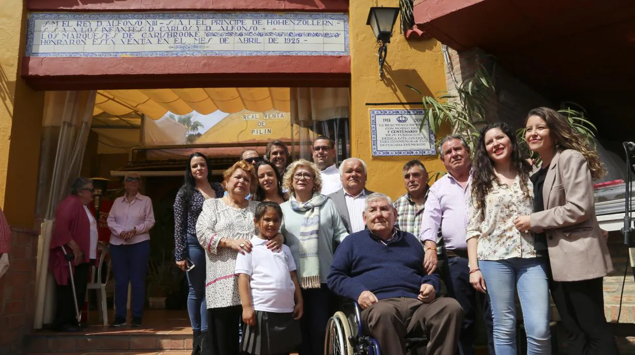 La familia González-Mazón Álvarez, propietaria de la venta Pilín