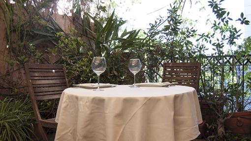 Terraza del restaurante Carlos Baena