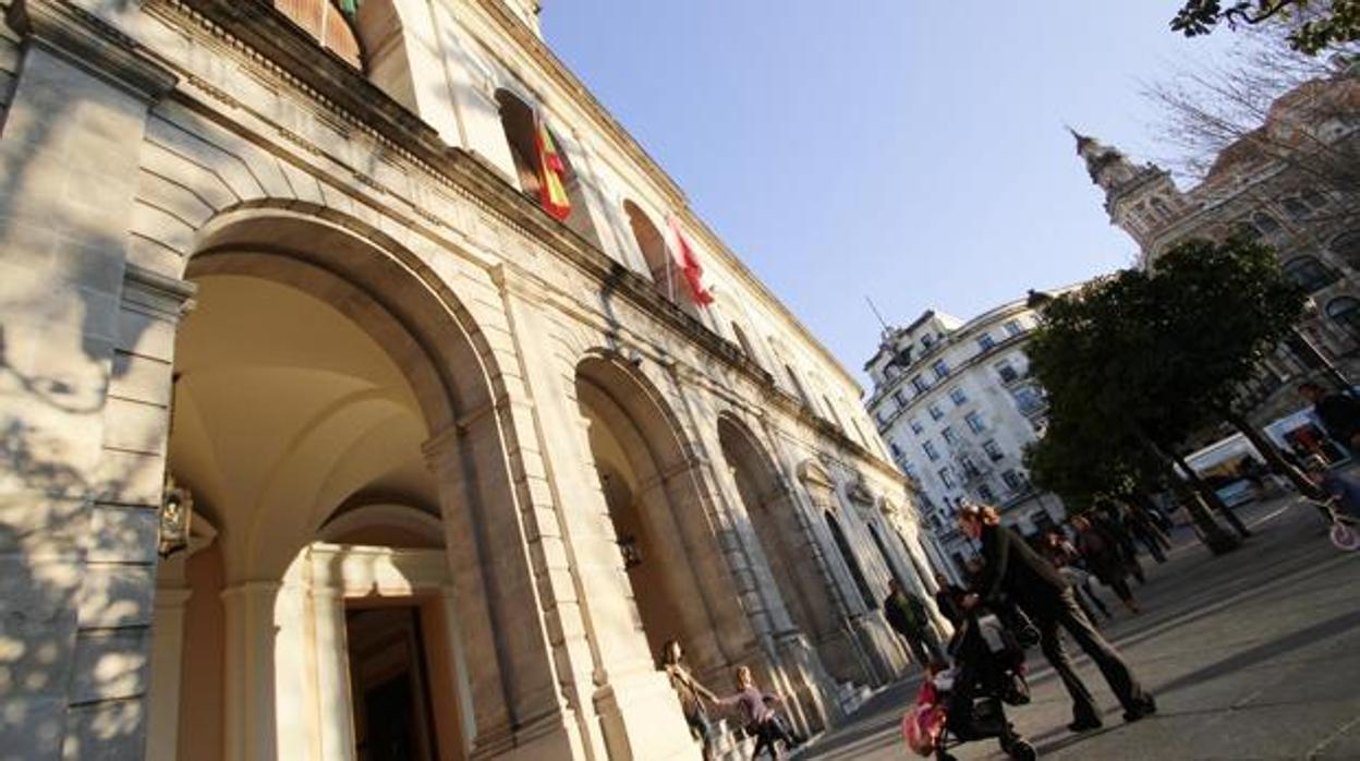 Fachada del Ayuntamiento de Sevilla