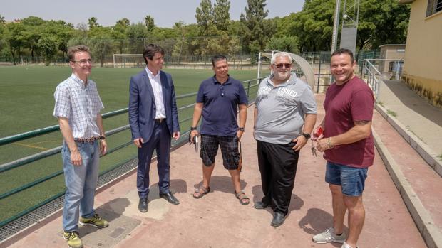 El Ayuntamiento de Sevilla rehabilita los vestuarios del centro deportivo Amate Parque