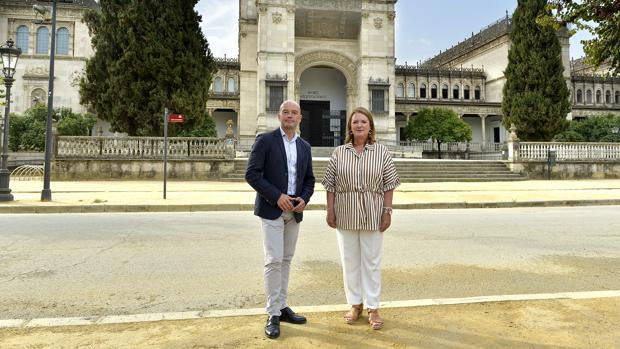 Relevo en el Museo Arqueológico de Sevilla con su reforma por delante