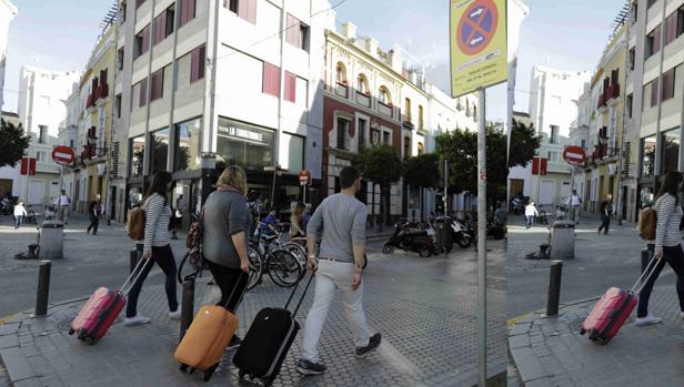 Altas masivas de pisos turísticos en Sevilla por el borrado de anuncios de Airbnb