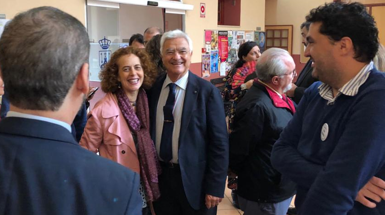 Baena Bocanegra en un acto en Alcalá