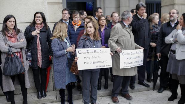 Más de la mitad de los jueces y fiscales de Sevilla secundan la huelga