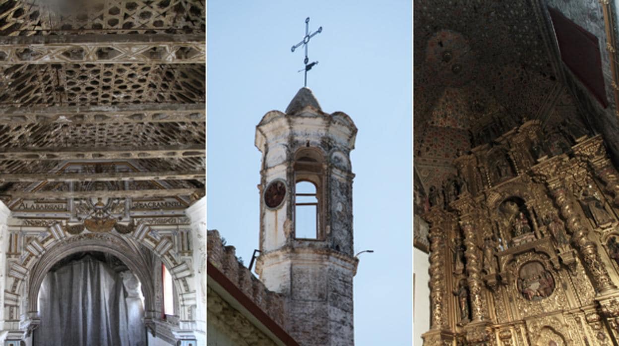 Santa Clara, San Lázaro y Madre de Dios, templos cerrados por la desidia de las administraciones