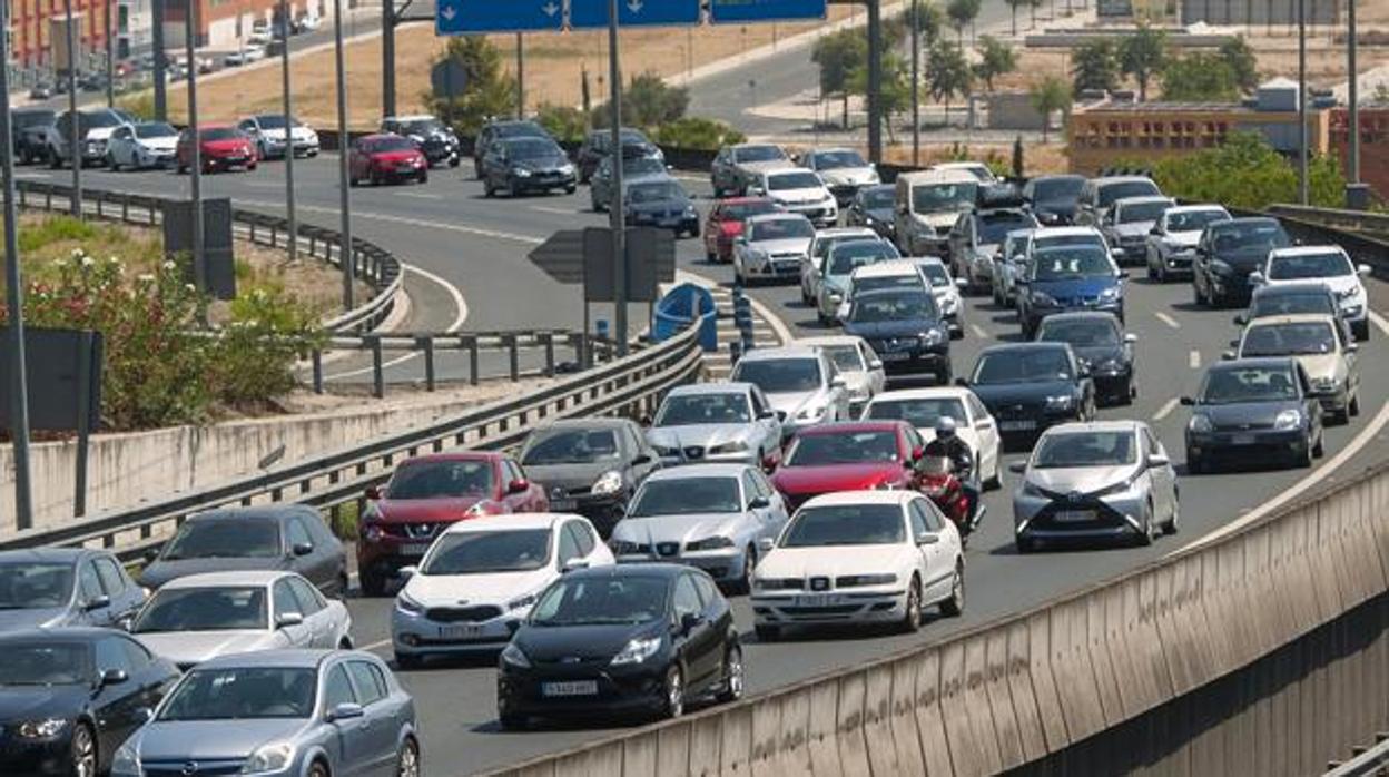 Situación de la circulación en el pasado puente de la Constitución e Inmaculada