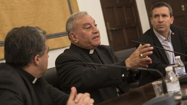 Monseñor Chahda en Sevilla: «Ahora queda restaurar los corazones heridos de Alepo»