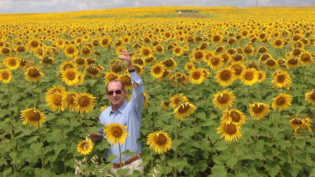 Imagen de archivo de Pedro Parias Merry disfrutando del campo, su gran pasión