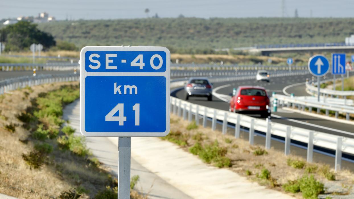 Uno de los tramos inaugurados de la SE-40