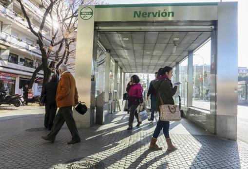 Estación de Nervión del Metro de Sevilla