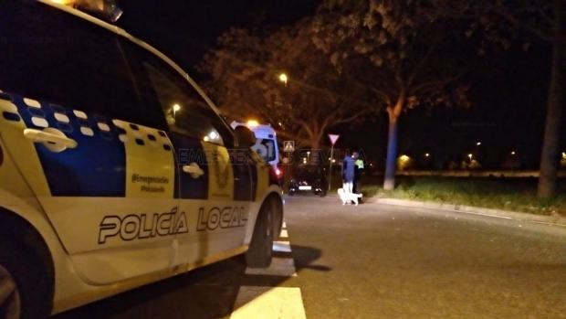 Tres heridos tras una colisión entre dos turismos en Pino Montano