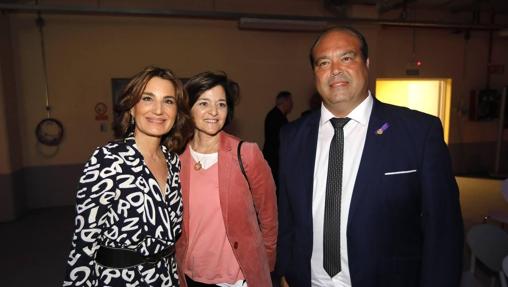 Mónica Infante, María Luisa Rodríguez y Julio Mayo