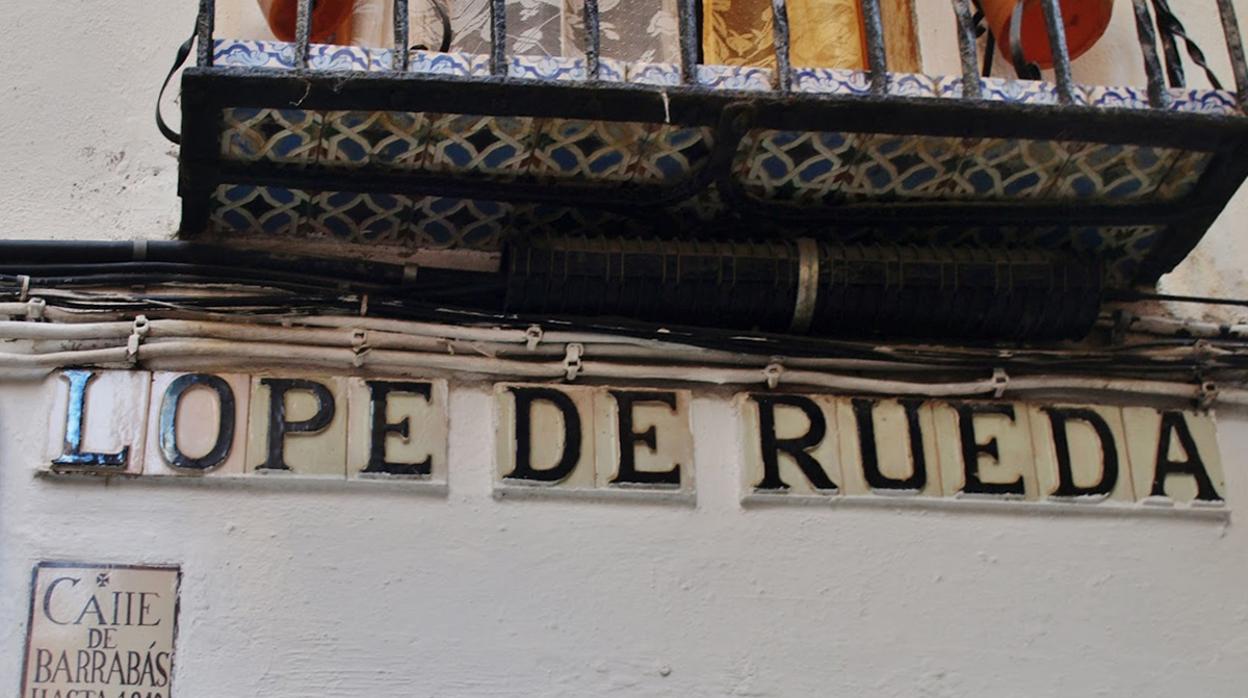 Lope de Rueda, antigua calle de Barrabás