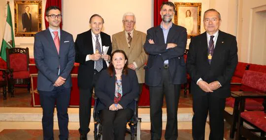 Diego de la Vega, Jaime Rodríguez Sacristán, Rafaela Caballero, Alfonso Blanco Picabia, Javier Rubio y Federico Argüelles