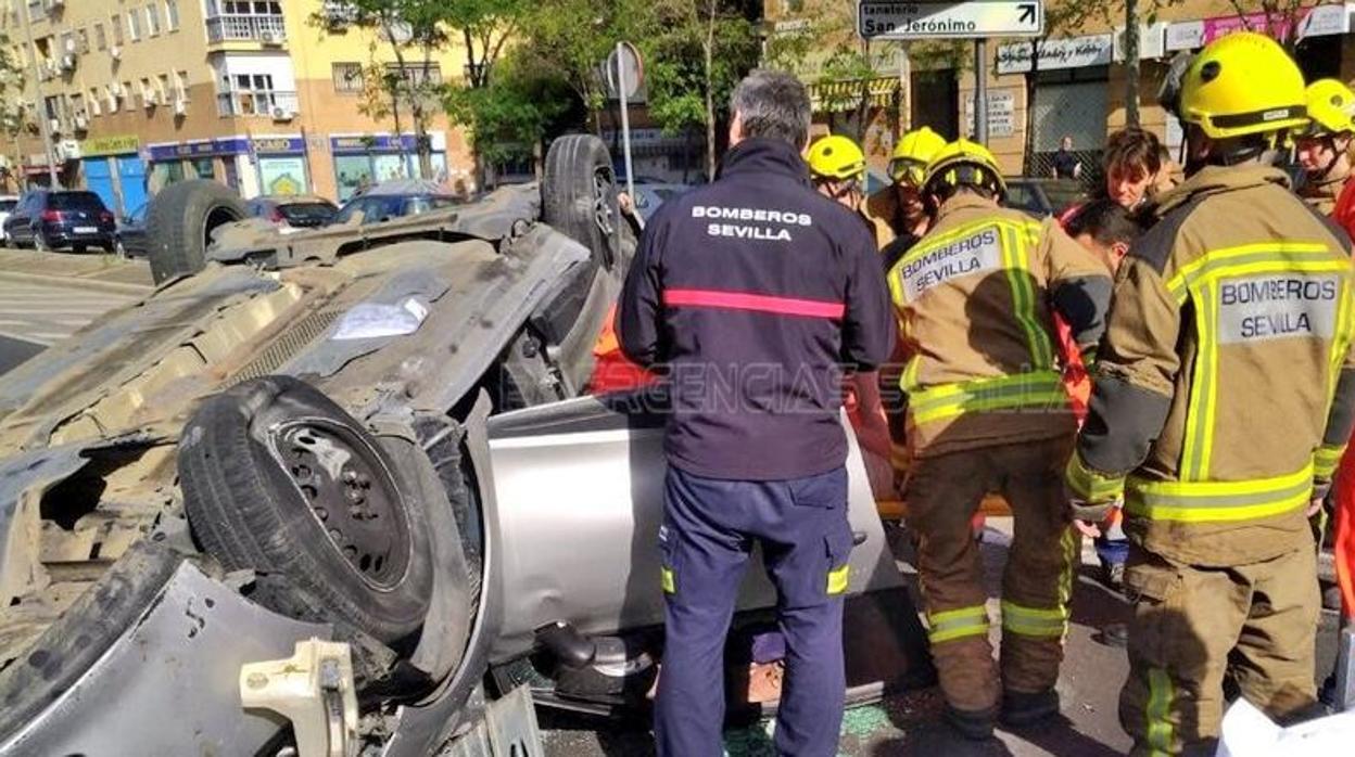 El accidente se produjo en torno a las 10:00 horas