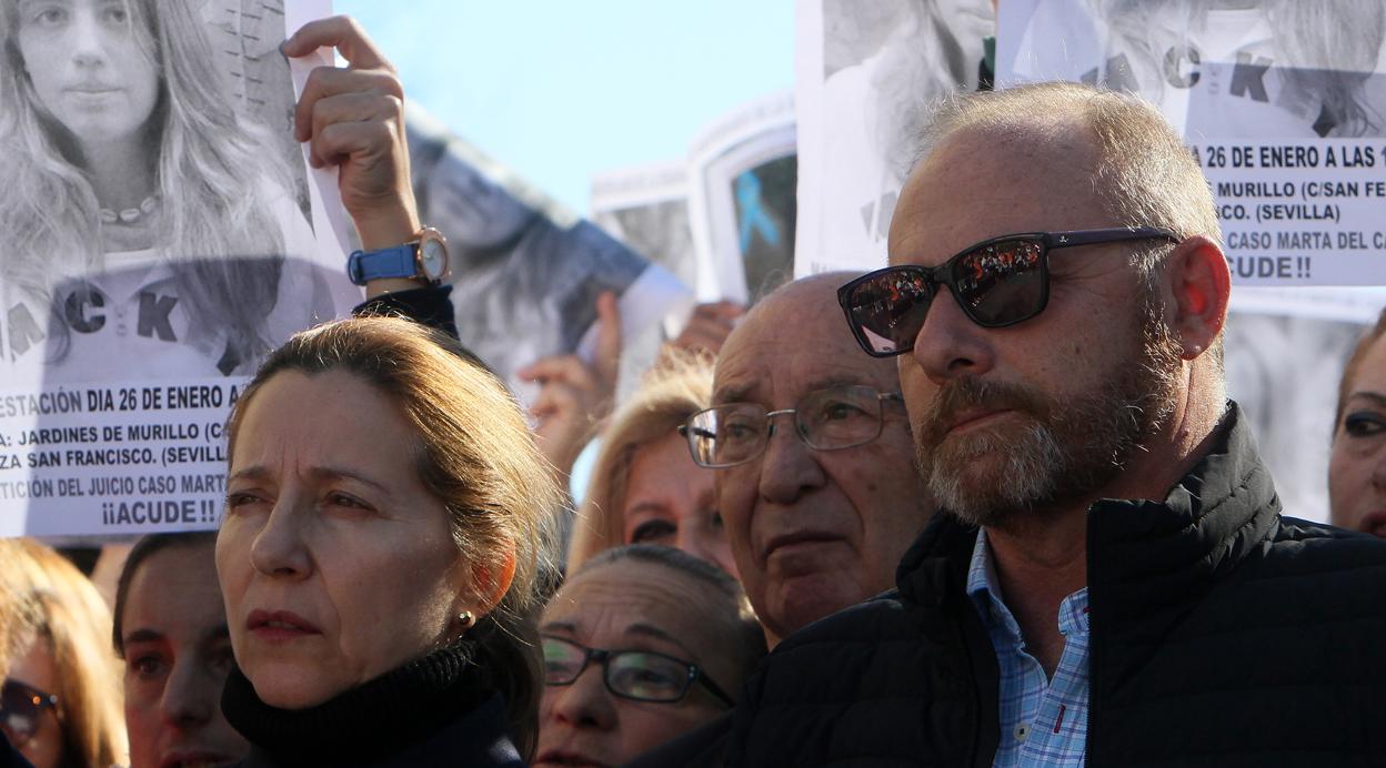 Manifestación por el décimo aniversario de la desaparición de Marta del Castillo