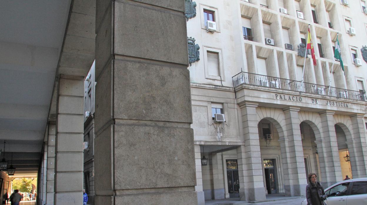 Edificios judiciales en el Prado de San Sebastián