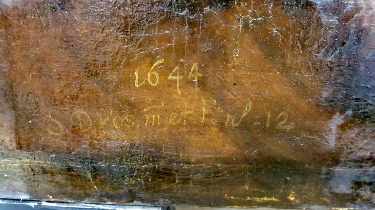 El hallazgo de la data en el cuadro de la Catedral de Sevilla
