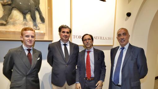 Jesús Bayort, Luis Algarra, Juan Carlos Gil y Santiago Sánchez Travel