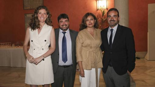 Paz Esteban Sánchez, Alexandre Pérez, Yajaira Guerra de Celis y Álvaro Martínez Rivero