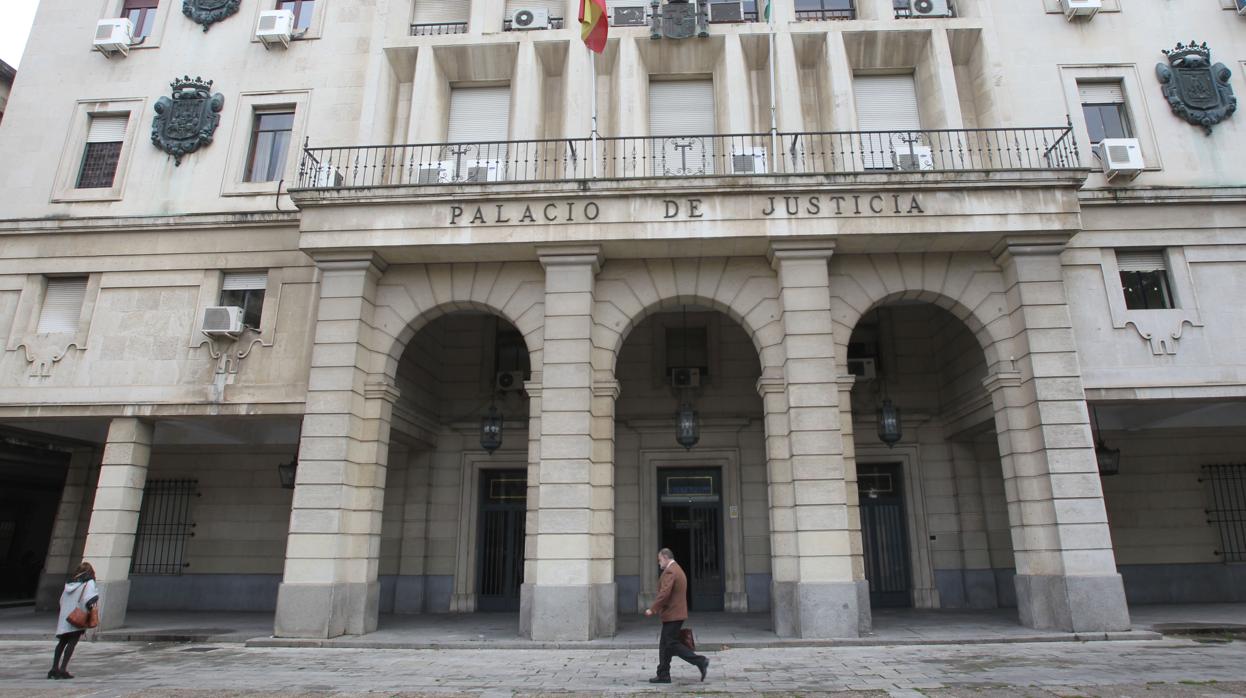 Edifico del Palacio de Justicia en el Prado de San Sebastián