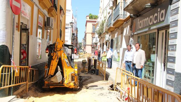 La última peatonalización del tramo de Baños con la Gavidia estará lista en diciembre