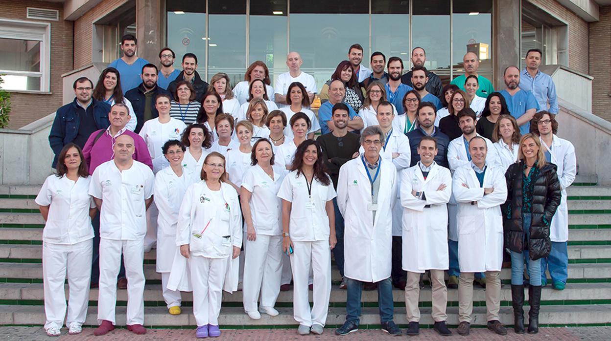 Profesionales de la Unidad de Ortopedia Infantil del hospital Virgen del Rocío de Sevilla