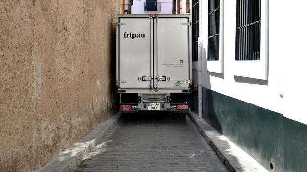El plan de tráfico por las obras en el centro de Sevilla, una trampa para los repartidores
