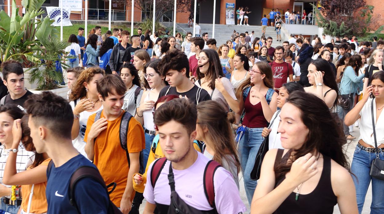 Jornada de bienvenida en la UPO