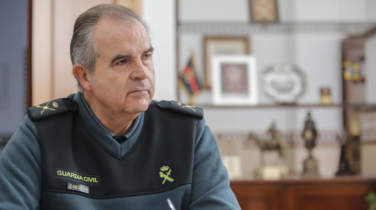 El general Contreras, en la última entrevista concedida a ABC Sevilla