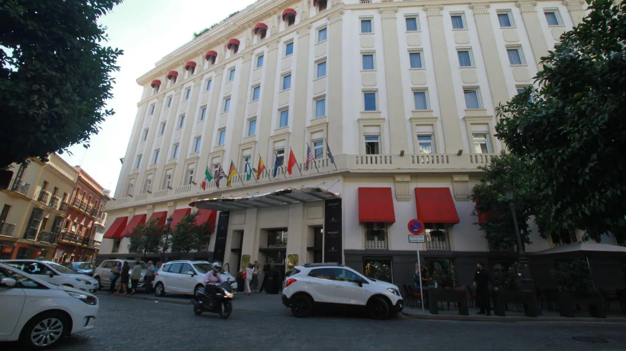 Hotel Meliá Colón, uno de los «cinco estrellas» de Sevilla