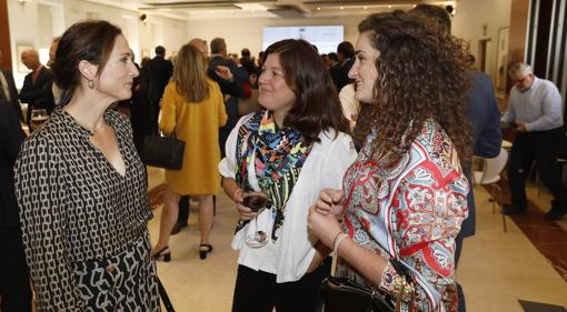 Carmen González, Marta Parias y Marta Rosa