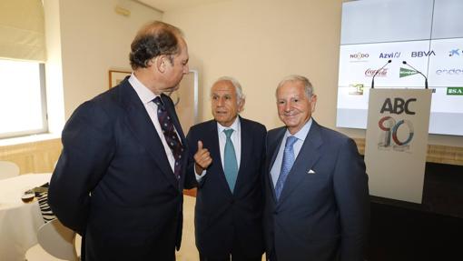 Javier Molina, Antonio Pascual y José Gandía