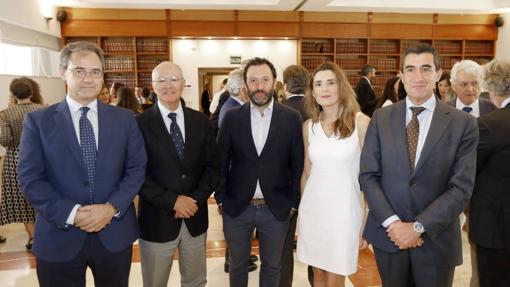 Manuel Orta, Ignacio Sánchez-Mejías, Víctor Fernández, María Jesús Pereira y Francisco Tato