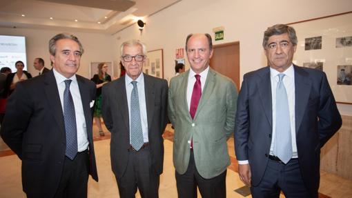 Ramón Ybarra, Fernando Ibáñez, Rodrigo Molina y Alberto Tassara