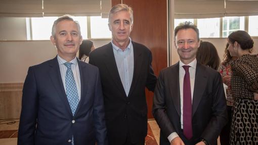 Esteban Fernández, Eugenio Barroso y Ricardo Astorga