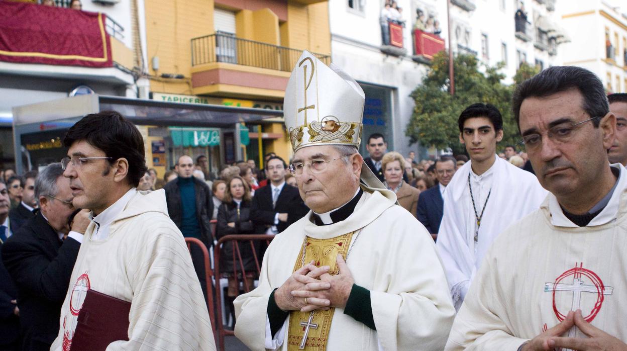 El obispo emérito de Huelva Ignacio Noguer Carmona