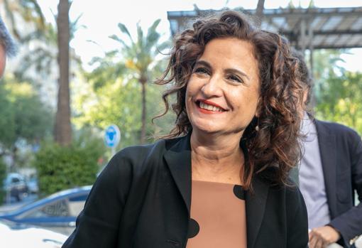 María Jesús Montero, candidata del PSOE