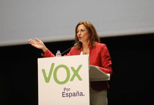 María de los Reyes Romero Vilches, candidata de Vox