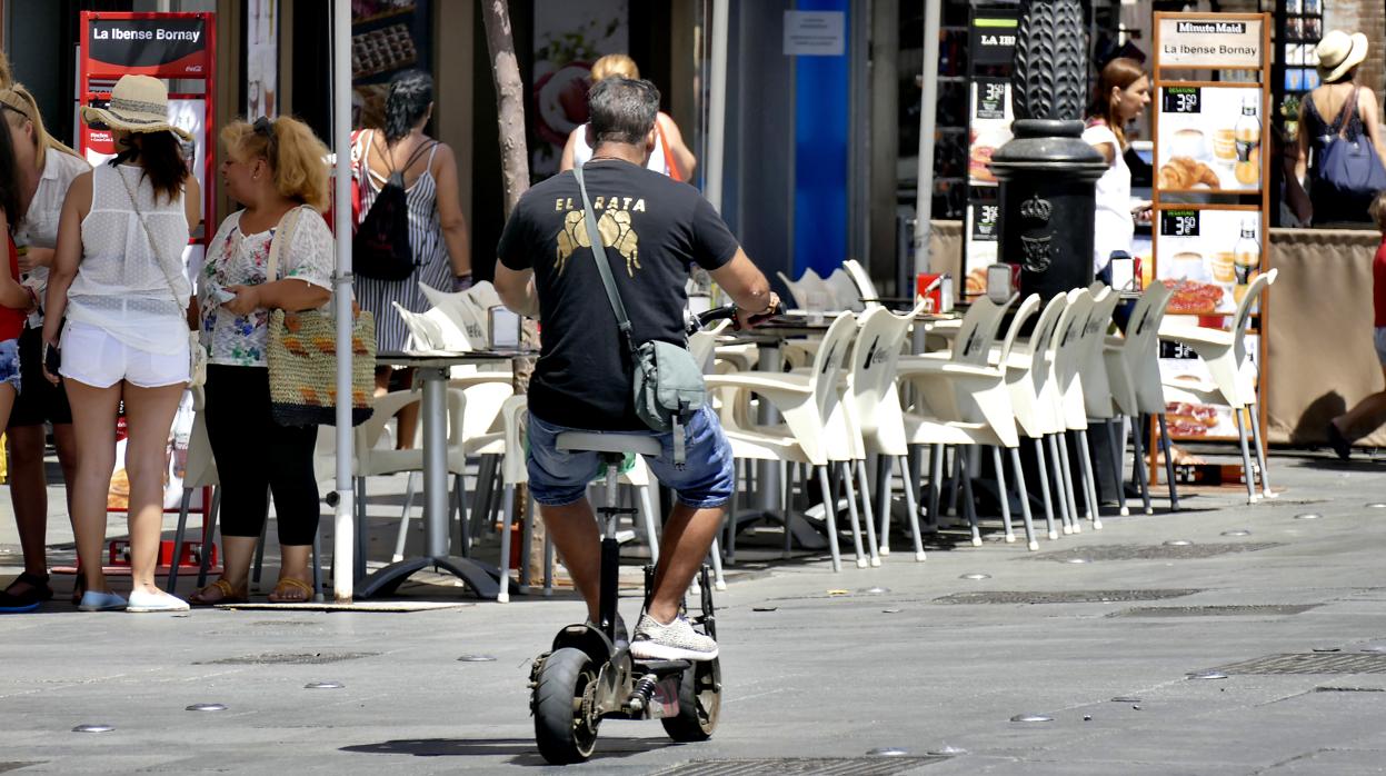 Patinete eléctrico en Sevilla