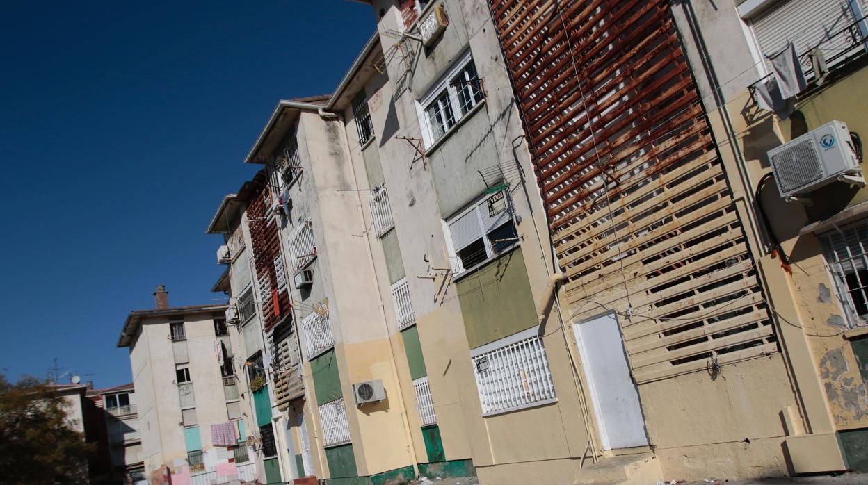 Una imagen del Polígono Sur de Sevilla, uno de los barrios más pobres de España