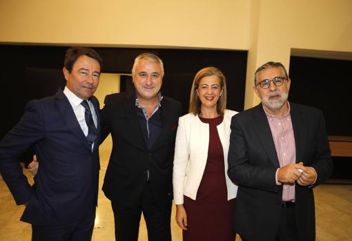 Juan Pedro Ott, Juan José García, Ana Carrasco y Juan Carlos García